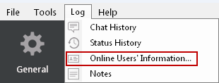 Output Messenger Online Users' Information