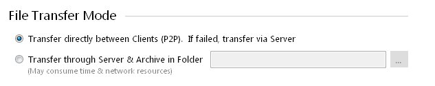 Output Messenger File Transfer