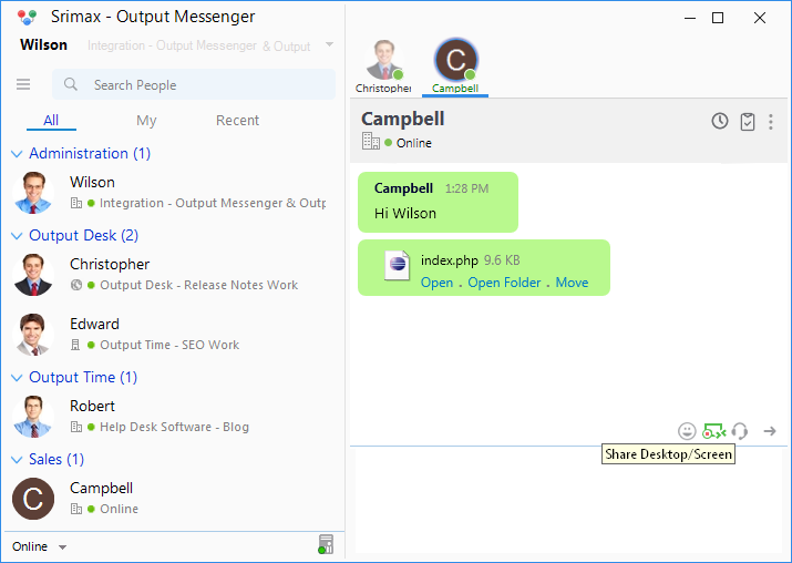 Free computer instant messenger software on the CrankyPuter web