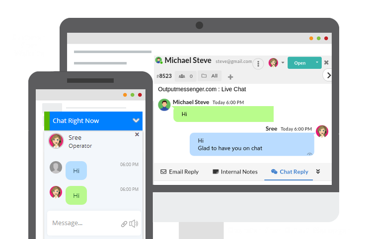 Instant Messenger int Live Chat